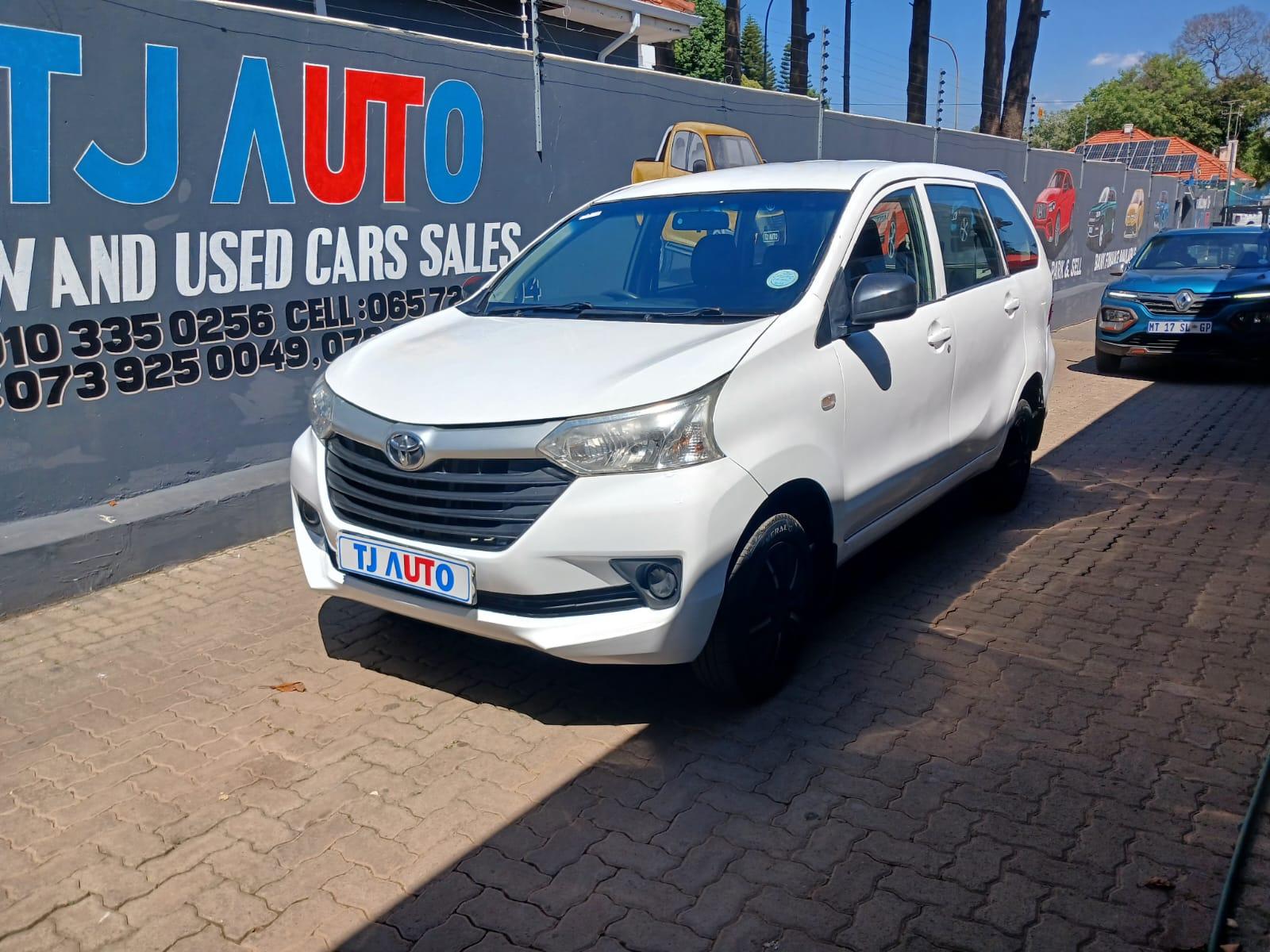 2017 Toyota avanza