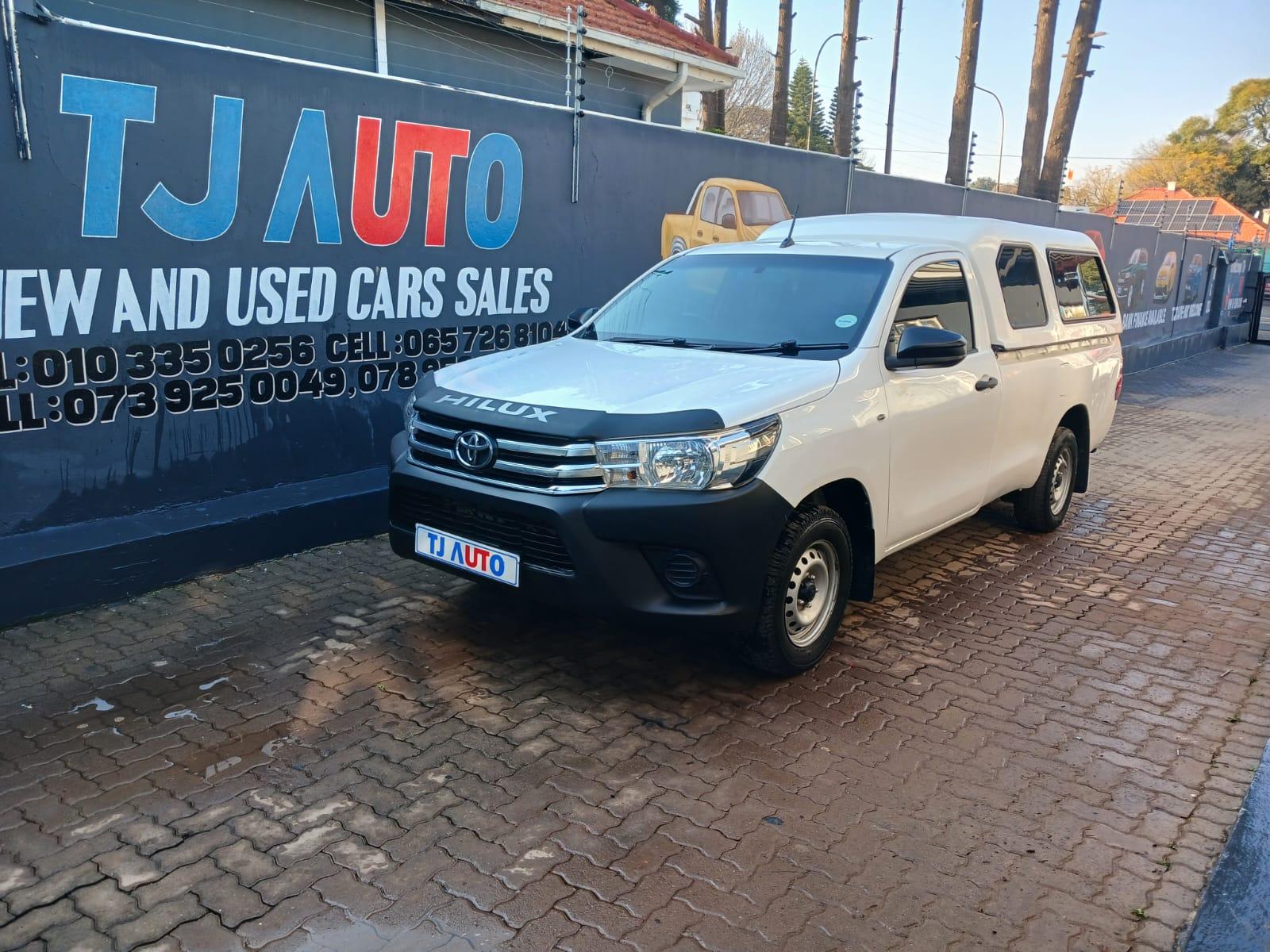 2017 Toyota Hilux 2.0VVTI SINGLE CAB