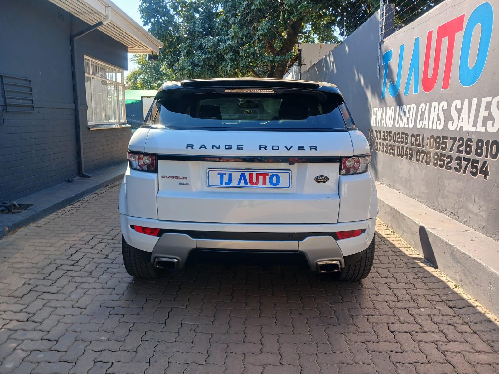 2012 Land Rover Range Rover Evoque SI4 AUTOMATIC — photo 5