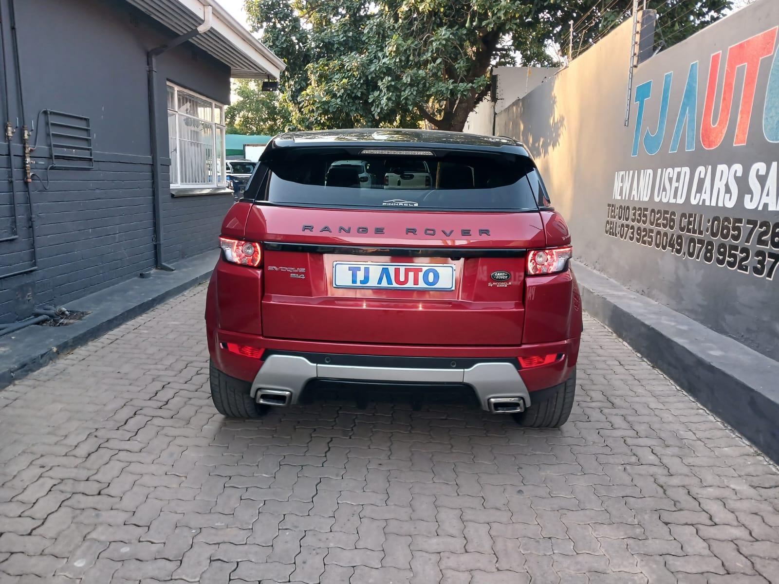 2013 Land Rover Range Rover Evoque SI4 AUTOMATIC — photo 5